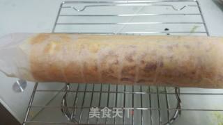 蓝莓果酱蛋糕卷的做法步骤：8