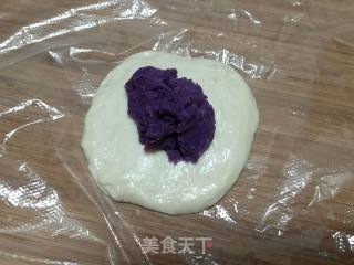 酸奶紫薯餐包的做法步骤：6
