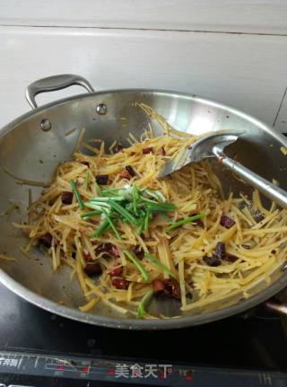 炝炒土豆丝的做法步骤：4