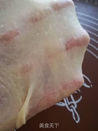 奶茶吐司（一次发酵）的做法步骤：7