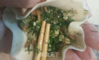 皮薄不破茴香大馅饺子的做法步骤：8