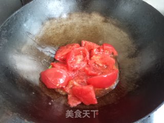 番茄菠菜鸡蛋面的做法步骤：3