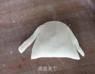金沙奶黄大象包的做法步骤：10