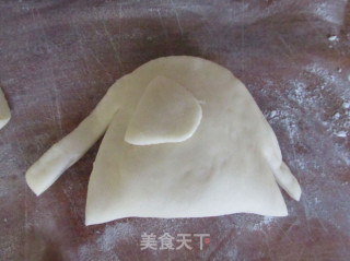 金沙奶黄大象包的做法步骤：12