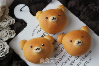 萌货。小熊豆沙面包的做法步骤：19