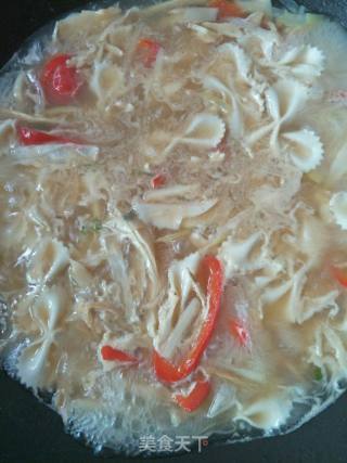 飘香牛肉片汤的做法步骤：6
