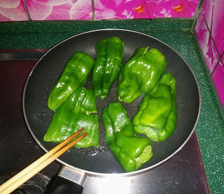 糖醋虎皮椒的做法步骤：5