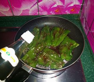 糖醋虎皮椒的做法步骤：10