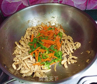 小炒鸡胸肉的做法步骤：11