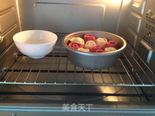 玫瑰花面包的做法步骤：14