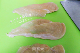 香酥煎鸡排的做法步骤：2