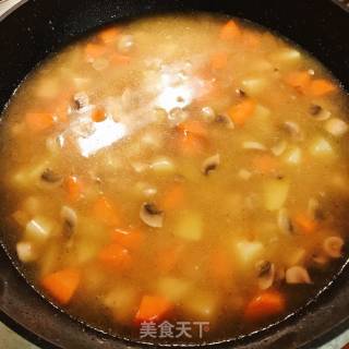 日式咖喱鸡饭的做法步骤：14
