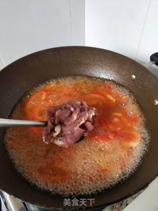 番茄瘦肉汤的做法步骤：5
