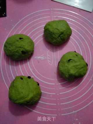 抹茶蔓越莓软欧的做法步骤：5