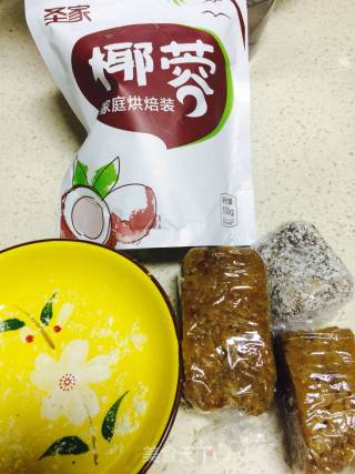 ????黑糖玫瑰糯米糕????的做法步骤：4
