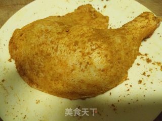 盐焗鸡腿（面包机版）的做法步骤：3