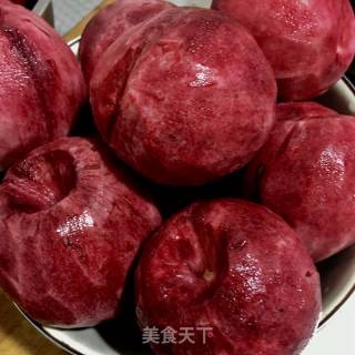 养颜美容红桃罐头（黄金冠红桃）的做法步骤：1