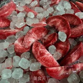 养颜美容红桃罐头（黄金冠红桃）的做法步骤：3
