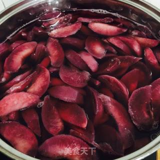 养颜美容红桃罐头（黄金冠红桃）的做法步骤：4