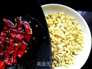 炝拌黄豆芽的做法步骤：9