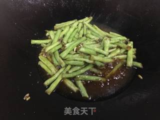 五花肉炒豆角的做法步骤：7