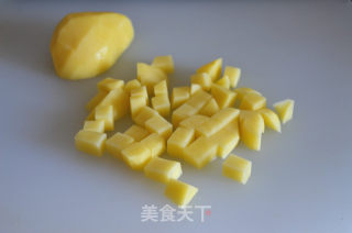 奶油南瓜螃蟹汤的做法步骤：2