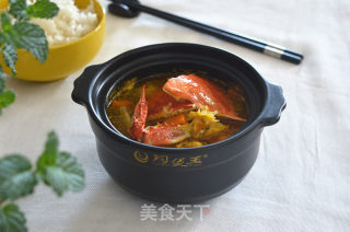 奶油南瓜螃蟹汤的做法步骤：15