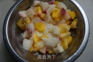双桃之恋的做法步骤：2