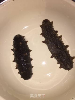 小米煨海参的做法步骤：2