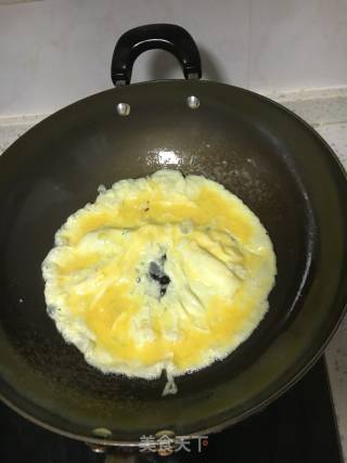 包菜粉丝炒蛋的做法步骤：4