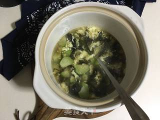 丝瓜鸡蛋汤的做法步骤：6