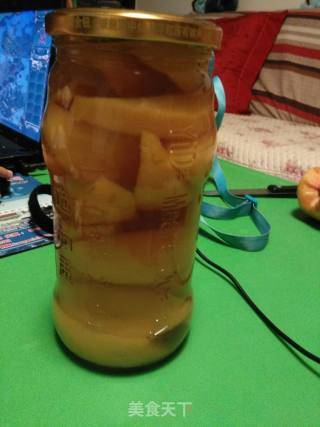 黄桃罐头的做法步骤：8