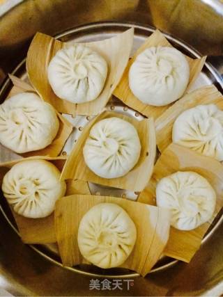 香菇猪肉包子的做法步骤：7