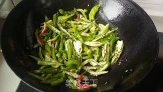 【川菜】杭椒肉片的做法步骤：12