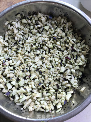 茄子酱肉大包的做法步骤：3
