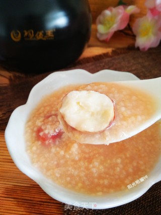 菠萝蜜子小米粥的做法步骤：9