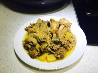 安小姐的创意美食----蒜香牛肚鸡的做法步骤：5