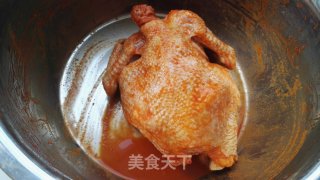 砂锅烤窑鸡的做法步骤：4