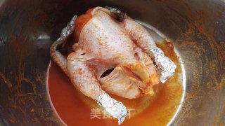 砂锅烤窑鸡的做法步骤：5
