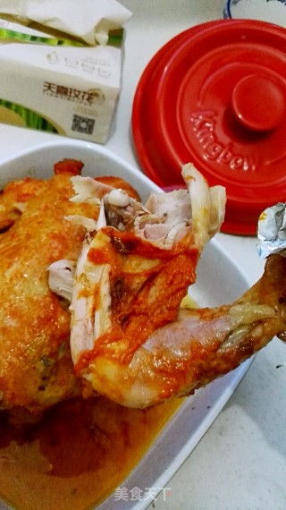 砂锅烤窑鸡的做法步骤：21