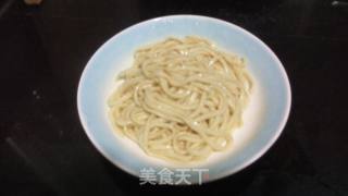 鱼汤肉丝面的做法步骤：7