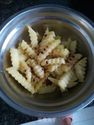 炸土豆的做法步骤：4