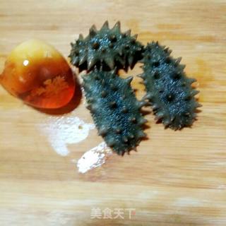 海参变蛋粥的做法步骤：2