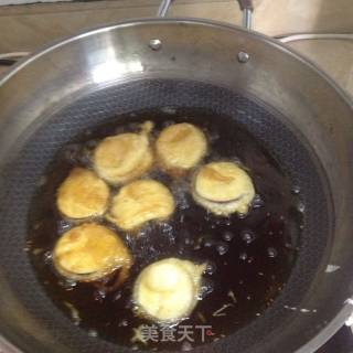 酥炸肉茄盒的做法步骤：7