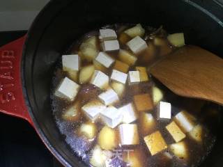 土豆炖豆腐的做法步骤：5