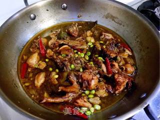 毛豆米烧鸡的做法步骤：15