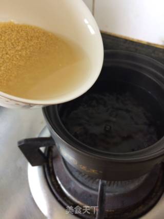 分心木核桃粥的做法步骤：5