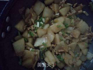 冬瓜炒肉的做法步骤：7