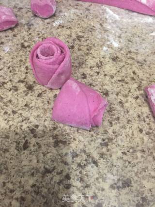 变色的花馒头????的做法步骤：6