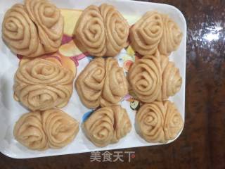 变色的花馒头????的做法步骤：14